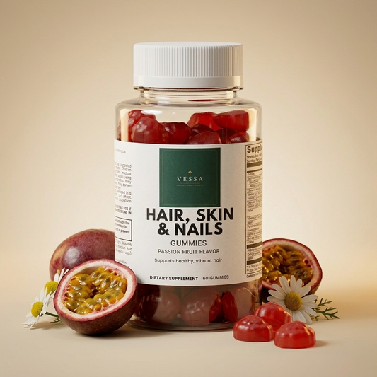 Hair, Skin & Nails Gummies — Passion Fruit