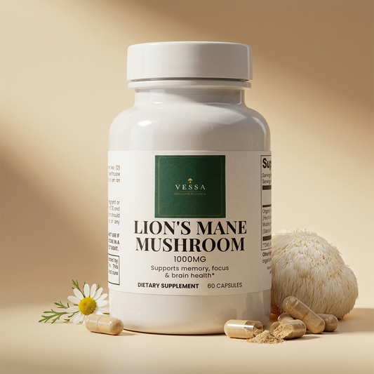 Lion's Mane Mushroom — 1000mg (60 Capsules)