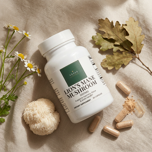 Lion's Mane Mushroom — 1000mg (60 Capsules)