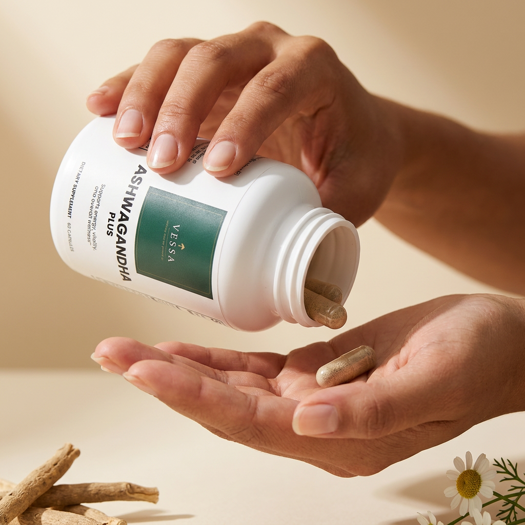 Ashwagandha Plus — Stress, Energy & Vitality Support (60 Capsules)