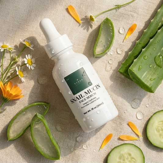 Snail Mucin Face Serum — Deeply Hydrating