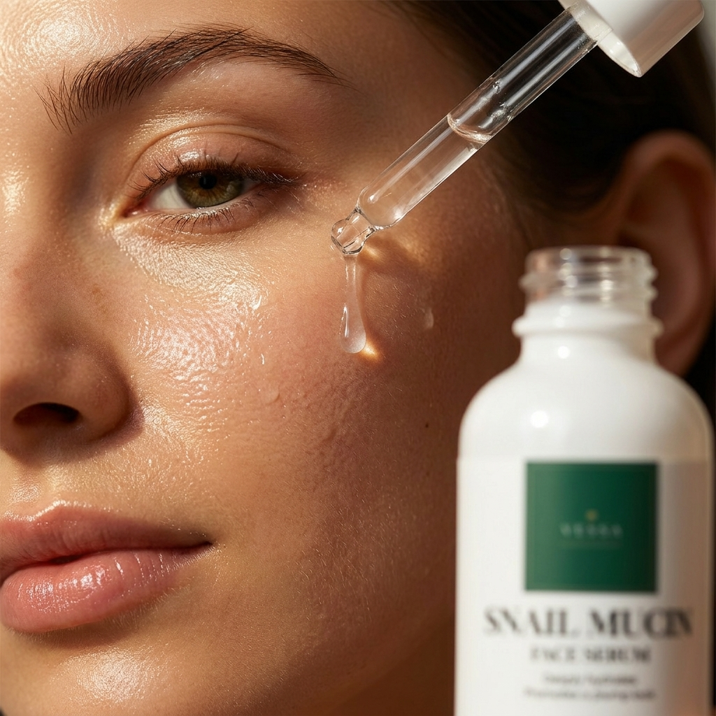 Snail Mucin Face Serum — Deeply Hydrating